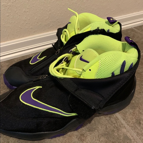 gary payton shoes green